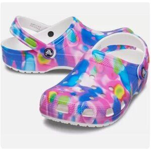 NEW Crocs Classic‎ Solarized Brand New Men's Multicolor Stylish Clogs size M 13
